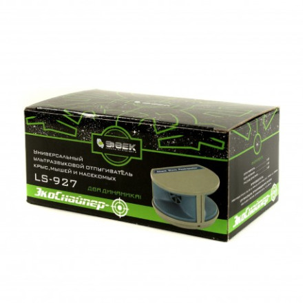 Ультразвуковой отпугиватель грызунов "Экоснайпер LS-927"