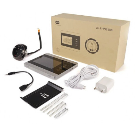 Дверной GSM/Wi-Fi видеоглазок «iHome-5»