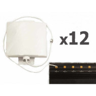 Мультичастотный подавитель с 12-ю внешними антеннами