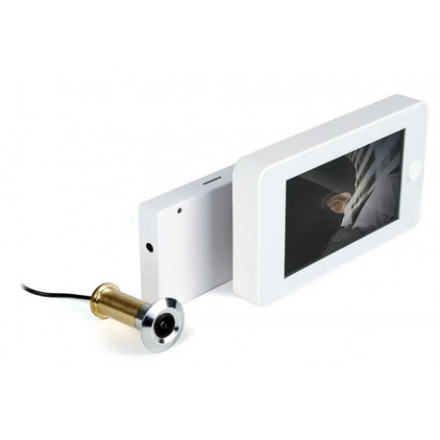 Дверной Wi-Fi видеоглазок «iHome-GLAZ-М-White»