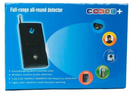 Антижучок с детектором скрытых камер