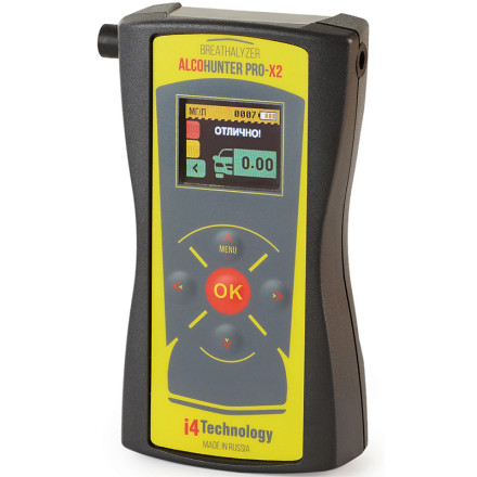 Персональный алкотестер "AlcoHunter Professional X2"