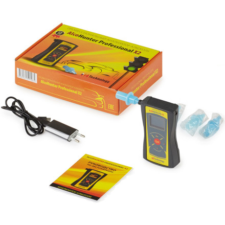 Персональный алкотестер "AlcoHunter Professional X2"